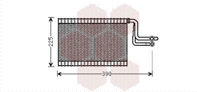 Van Wezel 0600V365 - Evaporatore, Climatizzatore www.autoricambi360.it