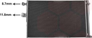 Van Wezel 06015716 - Condensatore, Climatizzatore www.autoricambi360.it