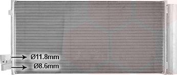 Van Wezel 06015713 - Condensatore, Climatizzatore www.autoricambi360.it