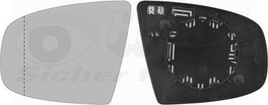 Van Wezel 0687837 - Vetro specchio, Specchio esterno www.autoricambi360.it
