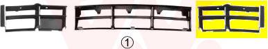 Van Wezel 0639591 - Griglia di ventilazione, Paraurti www.autoricambi360.it