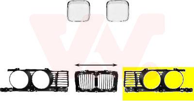 Van Wezel 0635511 - Griglia radiatore www.autoricambi360.it