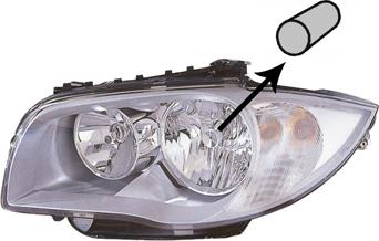 Van Wezel 0628961V - Faro principale www.autoricambi360.it