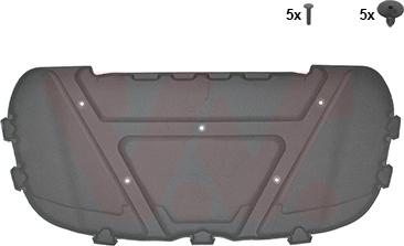 Van Wezel 0628460 - Insonorizzazione vano motore www.autoricambi360.it