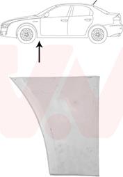 Van Wezel 0160155 - Parafango www.autoricambi360.it