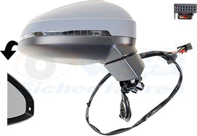 Van Wezel 0346806 - Specchio retrovisore esterno www.autoricambi360.it