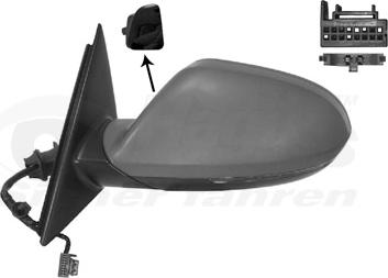 Van Wezel 0342817 - Specchio retrovisore esterno www.autoricambi360.it