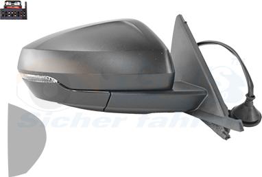 Van Wezel 0366806 - Specchio retrovisore esterno www.autoricambi360.it