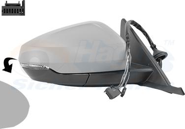 Van Wezel 0366808 - Specchio retrovisore esterno www.autoricambi360.it