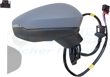 Van Wezel 0367808 - Specchio retrovisore esterno www.autoricambi360.it