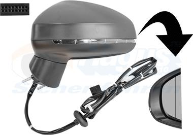 Van Wezel 0304805 - Specchio retrovisore esterno www.autoricambi360.it