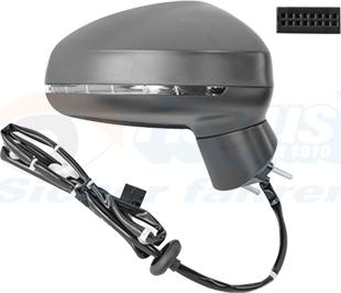 Van Wezel 0304806 - Specchio retrovisore esterno www.autoricambi360.it
