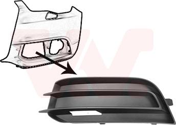 Van Wezel 0301591 - Griglia di ventilazione, Paraurti www.autoricambi360.it