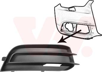 Van Wezel 0301592 - Griglia di ventilazione, Paraurti www.autoricambi360.it