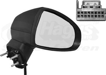 Van Wezel 0301806 - Specchio retrovisore esterno www.autoricambi360.it