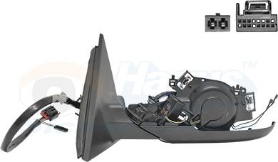 Van Wezel 0307857 - Specchio retrovisore esterno www.autoricambi360.it