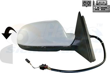Van Wezel 0307808 - Specchio retrovisore esterno www.autoricambi360.it