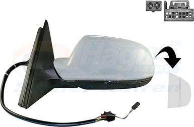 Van Wezel 0307807 - Specchio retrovisore esterno www.autoricambi360.it