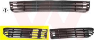 Van Wezel 0314504 - Griglia di ventilazione, Paraurti www.autoricambi360.it