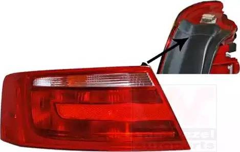 Van Wezel 0384921 - Luce posteriore www.autoricambi360.it