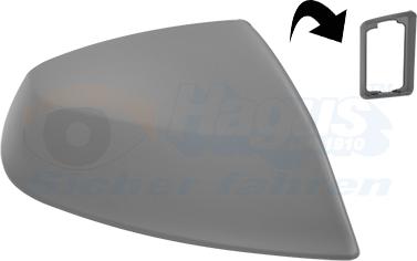 Van Wezel 0386846 - Copertura, Specchio esterno www.autoricambi360.it