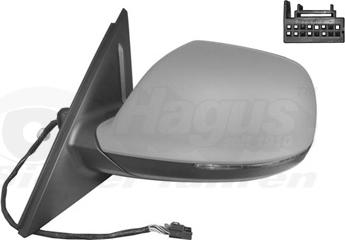 Van Wezel 0380807 - Specchio retrovisore esterno www.autoricambi360.it
