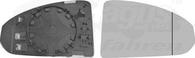 Van Wezel 0387838 - Vetro specchio, Specchio esterno www.autoricambi360.it