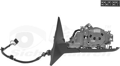 Van Wezel 0334855U - Specchio retrovisore esterno www.autoricambi360.it