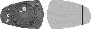 Van Wezel 0335838 - Vetro specchio, Specchio esterno www.autoricambi360.it