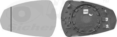 Van Wezel 0335837 - Vetro specchio, Specchio esterno www.autoricambi360.it