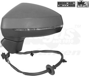 Van Wezel 0335827 - Specchio retrovisore esterno www.autoricambi360.it