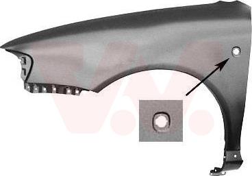 Van Wezel 0330656 - Parafango www.autoricambi360.it