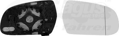 Van Wezel 0338838 - Vetro specchio, Specchio esterno www.autoricambi360.it