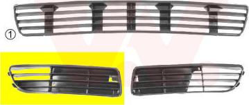 Van Wezel 0323504 - Griglia di ventilazione, Paraurti www.autoricambi360.it