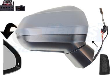 Van Wezel 0374826 - Specchio retrovisore esterno www.autoricambi360.it