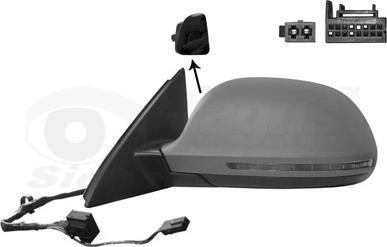 Van Wezel 0370817 - Specchio retrovisore esterno www.autoricambi360.it