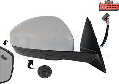 Van Wezel 0266826 - Specchio retrovisore esterno www.autoricambi360.it