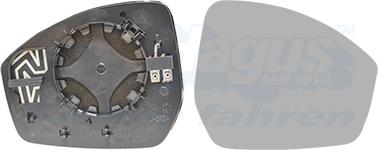 Van Wezel 0261838 - Vetro specchio, Specchio esterno www.autoricambi360.it