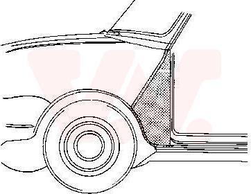 Van Wezel 0201.53 - Parafango www.autoricambi360.it