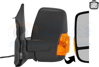 Van Wezel 1991803 - Specchio retrovisore esterno www.autoricambi360.it