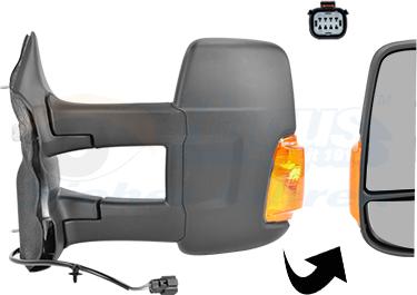 Van Wezel 1991823 - Specchio retrovisore esterno www.autoricambi360.it
