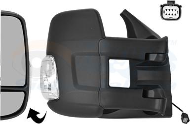 Van Wezel 1991822 - Specchio retrovisore esterno www.autoricambi360.it