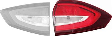 Van Wezel 1968932 - Luce posteriore www.autoricambi360.it