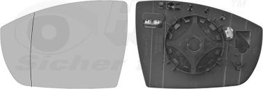 Van Wezel 1906837 - Vetro specchio, Specchio esterno www.autoricambi360.it