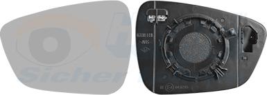 Van Wezel 1908837 - Vetro specchio, Specchio esterno www.autoricambi360.it