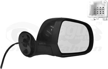 Van Wezel 1555808 - Specchio retrovisore esterno www.autoricambi360.it