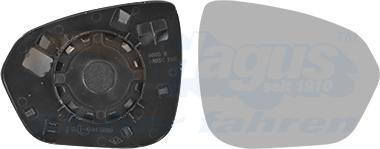 Van Wezel 1557832 - Vetro specchio, Specchio esterno www.autoricambi360.it