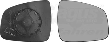 Van Wezel 1507838 - Vetro specchio, Specchio esterno www.autoricambi360.it