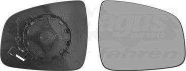 Van Wezel 1507832 - Vetro specchio, Specchio esterno www.autoricambi360.it