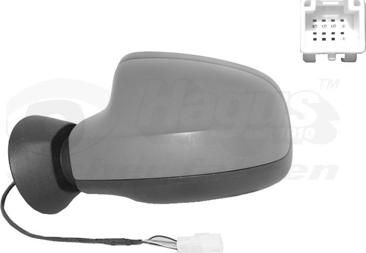 Van Wezel 1516817 - Specchio retrovisore esterno www.autoricambi360.it